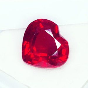 Natural Ruby Loose Gemstone Red 9.22 Ct For Ring Use Transparent GGL Certified